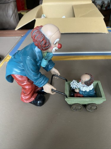 Gilde Clown Figur der Babysitter - Bild 3 von 3