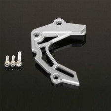 Cubierta de cadena protectora de piñón delantero 3D plateada para Kawasaki KLX110 KLX110L 2002-2024