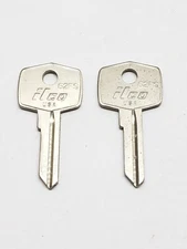 ilco brand key blank, # 62fs, set of 2, locksmith