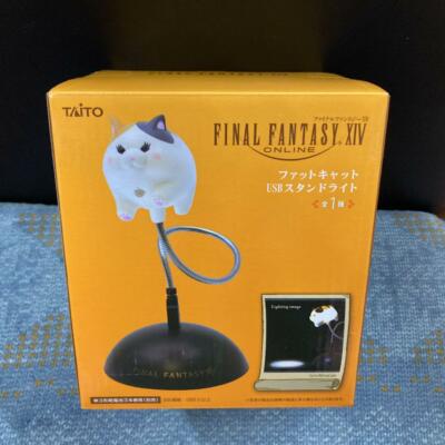 ファイナルファンタジー XIV USBスタンドライト ファットキャット Final Fantasy XIV FF 14 Fat Cat USB Stand Light Figure TAITO FF14