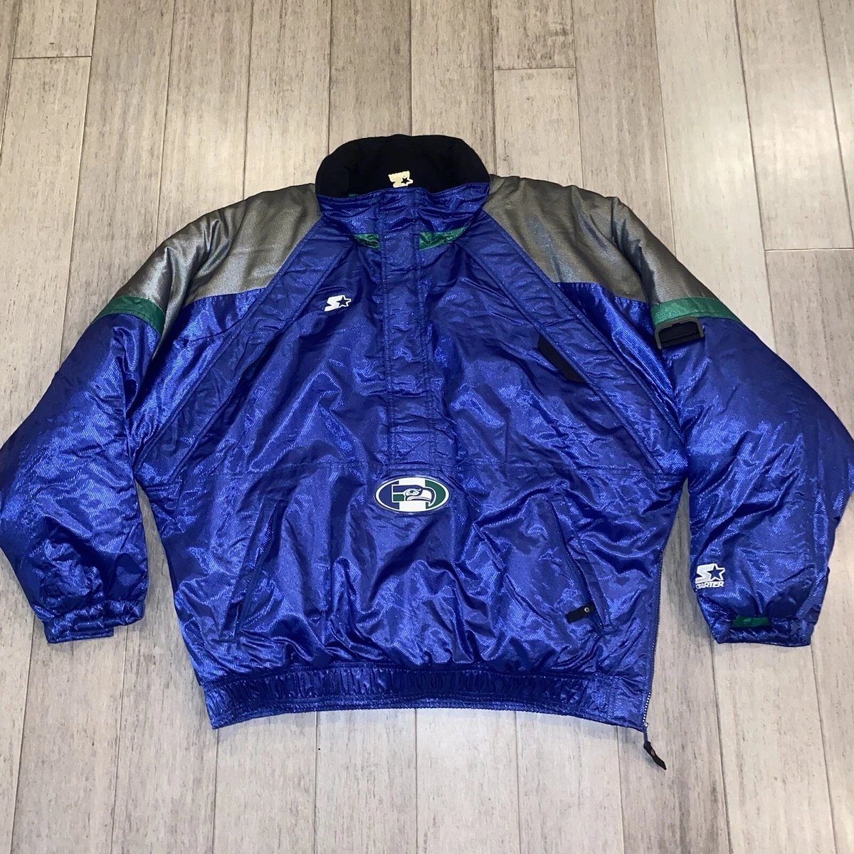 Seahawks starter pullover jacket top