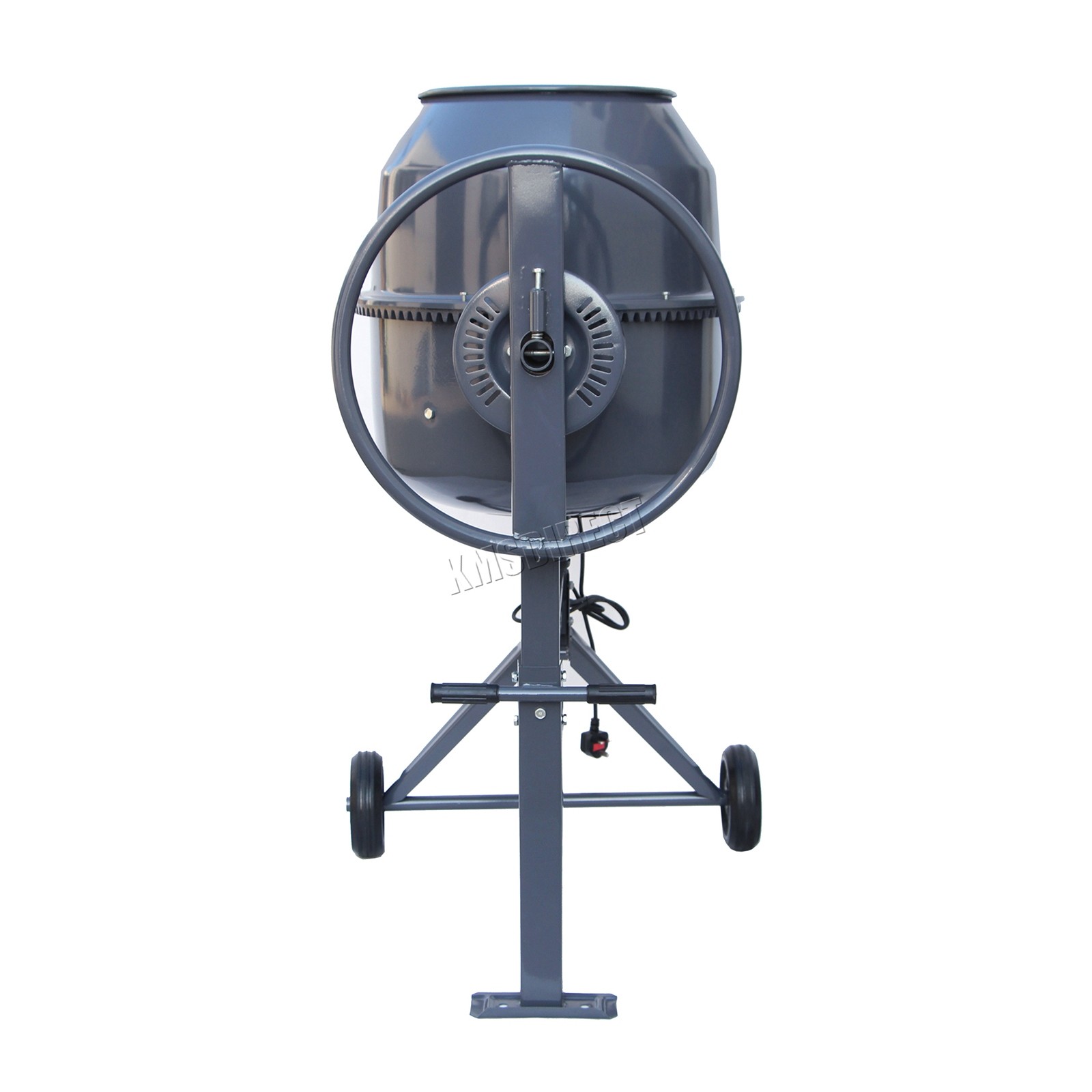 Switzer Electric Cement Mixer Portable Mortar Plaster Concrete Drum