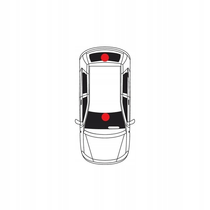Antenne Radio FM/AM Active Pour Voiture - Colle Sur Vitre - Neuf - Maxxcount