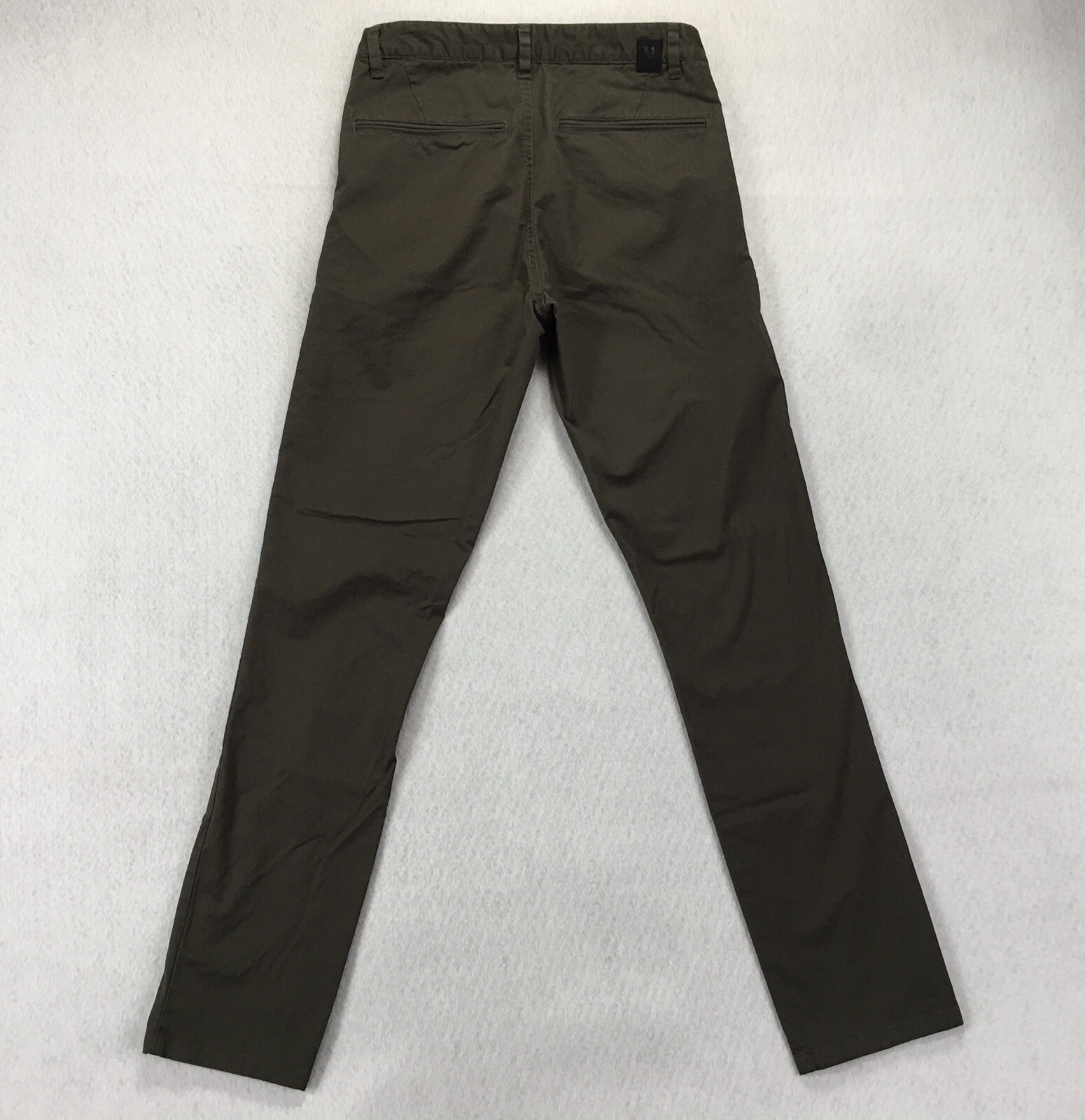 Vuori Collins Green Flat Front Chino Pants V433 Men's Size 28 (MEASURED