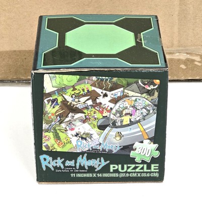 Rick And Morty Adult Swim 300 Piece Jigsaw Puzzle Loot Crate Exclusive  - Case