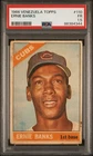VENEZUELAN PSA 1.5 FR ERNIE BANKS HOF 1966 VENEZUELA TOPPS 110 GRADED FAIR TPHLC
