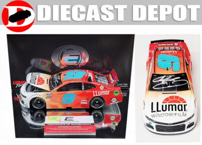AUTOGRAPHED CHASE ELLIOTT 2021 LLUMAR  1/24 ELITE NIB