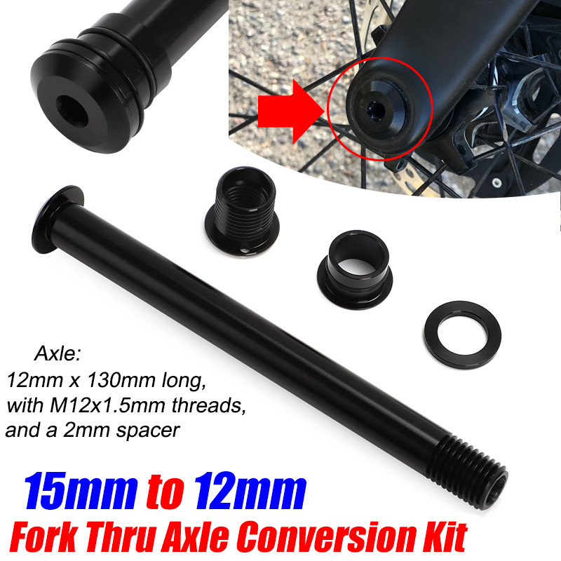12mm Thru Axle Conversion Adapter 15mm To 12mm Adapter 15mm To