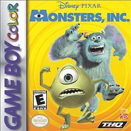 Disney/Pixar Monsters Inc - Game Boy Color 785138320892| eBay