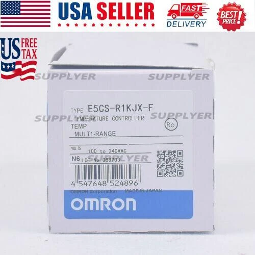 1PC Omron E5CS-R1KJX-F E5CSR1KJXF Temperature Controller New US Free TAX