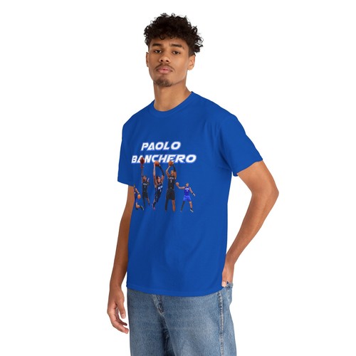 Paolo Banchero Basketball Tee, Unisex Heavy Cotton Shirt, Sports Fan Apparel, - Picture 43 of 43