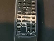 Aiwa RC-ZAC04 Remote Control Unit Genuine OEM UNTESTED. 3D