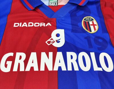 97/98 ボローニャ(H)　ユニフォーム　DIADORA　正規品　BAGGIO MAGLIA fc bologna diadora baggio 1997-98 VINTAGE CALCIO