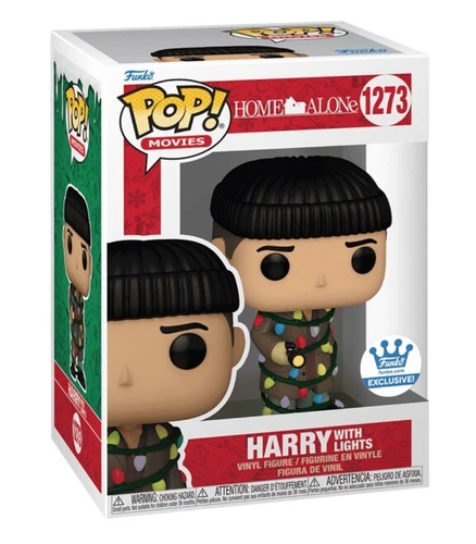 Funko Pop! Harry with Lights - Home Alone- Funko Exc. w/ Protector *PREORDER