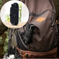 Tactical Flashlight Holster for Flashlight Holder 360  Rotatable Clip Duty Belt