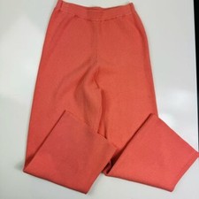 Nasty Gal Ribbed Knit High Waisted Wide Leg Pants Size Small