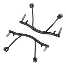 2pcs Black Metal Rimless Frame Glasses Bridge Nose Pad Insert Pins Eyeglass