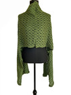 Ob.D. Handmade, Hand Knit Zig-Zag Lace & Bobbles Stole/Light Wrap — photo 3