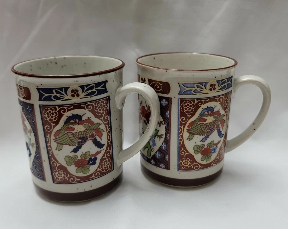 Juego de té de cerámica tradicional asiático con flor de dragón taza de porcelana vintage 2 Foto 2 de 4