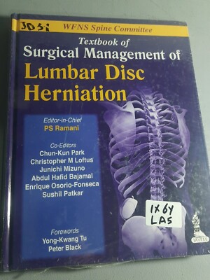 Textbook of Surgical Management of Lumbar Disc Herniation ISBN 9789350909621