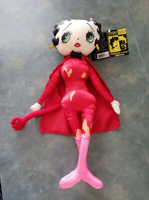【かなり希少✴️BETTY♥️BOOP】 VITAL UNIT DOLL 1986 Marty Toy m-toy Betty Boop Fashion Doll new in box HONG