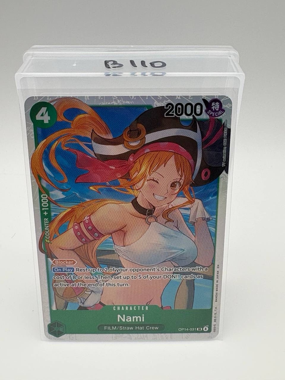 Nami OP14-031 The Azure Sea's Seven Foil