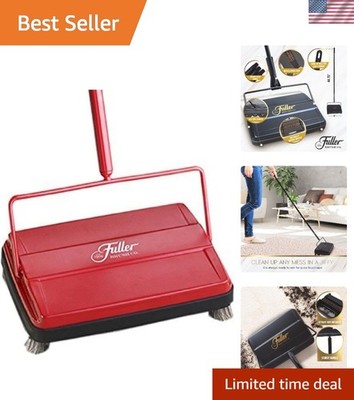 17052 Electrostatic Carpet & Floor Sweeper - 9'' Cleaning Path - Lightweight -...