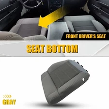 For 2007-2010 2008 2009 Jeep Wrangler Driver Bottom Cloth Power Seat Cover Gray