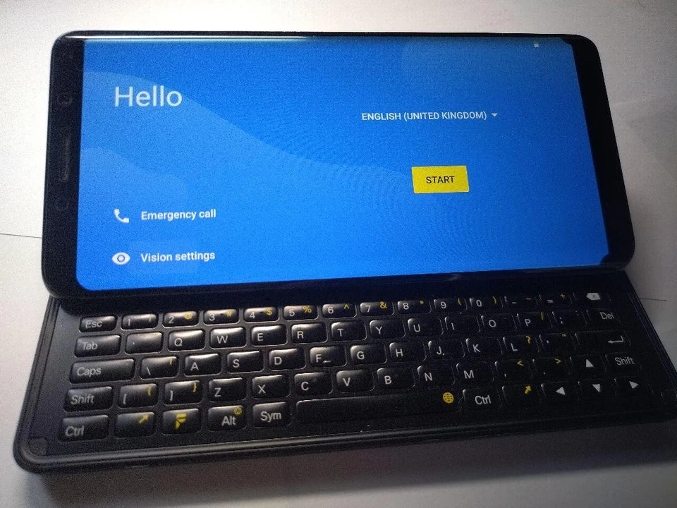 F(x)tec Pro1 QX1000 QWERTY US Keyboard Smartphone RAM 6GB ROM 128GB Black - Image 2 of 4