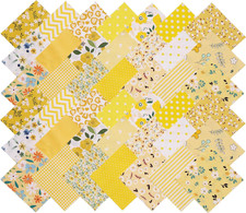 Charm Packs for Quilting 5 Inch, Pre-Cuts Cotton Fabric Squares 5X5, 42 5-Inch C