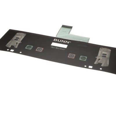 Bunn 34802.0004 Membrane Switch 2-Posn Sm/Med Dual TF Brewers