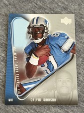2007 Upper Deck Rookie Premiere Calvin Johnson #15 Rookie Card RC. rookie card picture