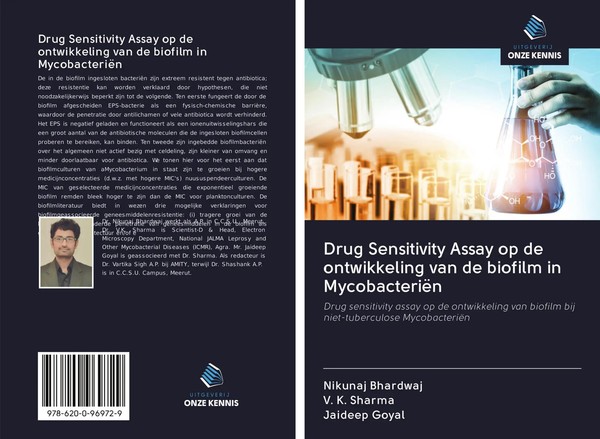 Drug Sensitivity Assay Op De Ontwikkeling Van De Biofilm In MycobacteriëN | Buch-image
