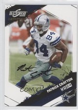2009 Score Inscriptions Auto 15/100 Patrick Crayton #78 Auto 0s3