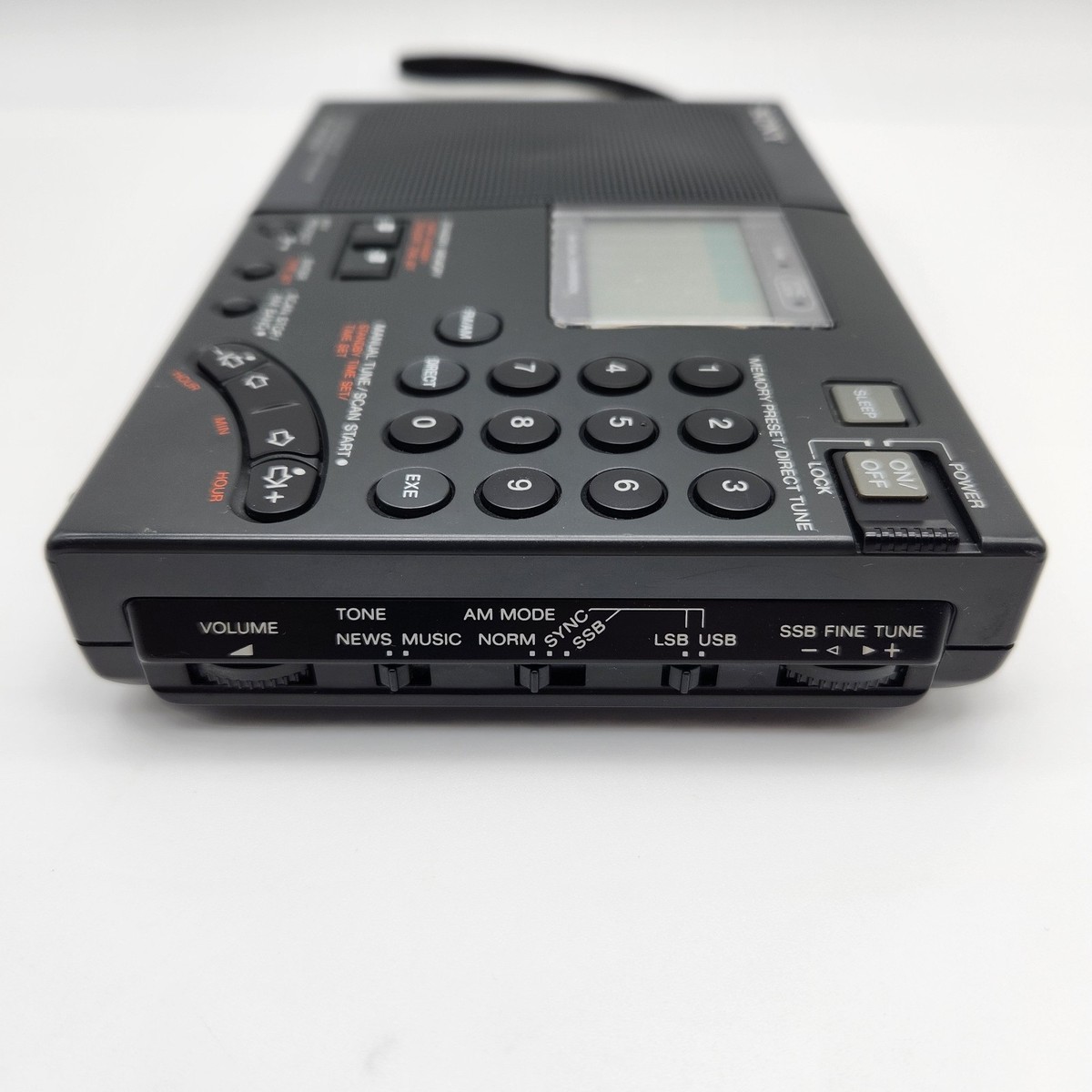 Sony ICF-SW7600 FM AM SW MW LW Portable World Band Receiver - No