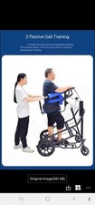 STROKE WALKER REHABILITATION ADJUSTABLE AIR PRUSSER STANDING MOBILITY T FRAME