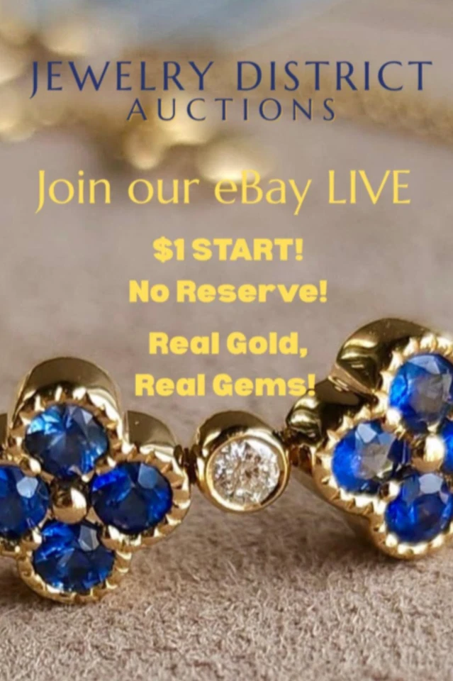 $1 START | Luxury Diamonds, Gemstones & Gold Estate Jewelry Sale w/ Wesley