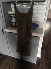 Hunter Green shirt dress