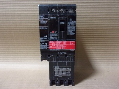 ITE Siemens CED CED63B100 3 Pole 100 Amp 600V SHUNT TRIP Circuit Breaker