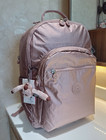 Kipling Seoul XL Extra Large 17" Laptop Backpack  in Metallic PINK  47cm H