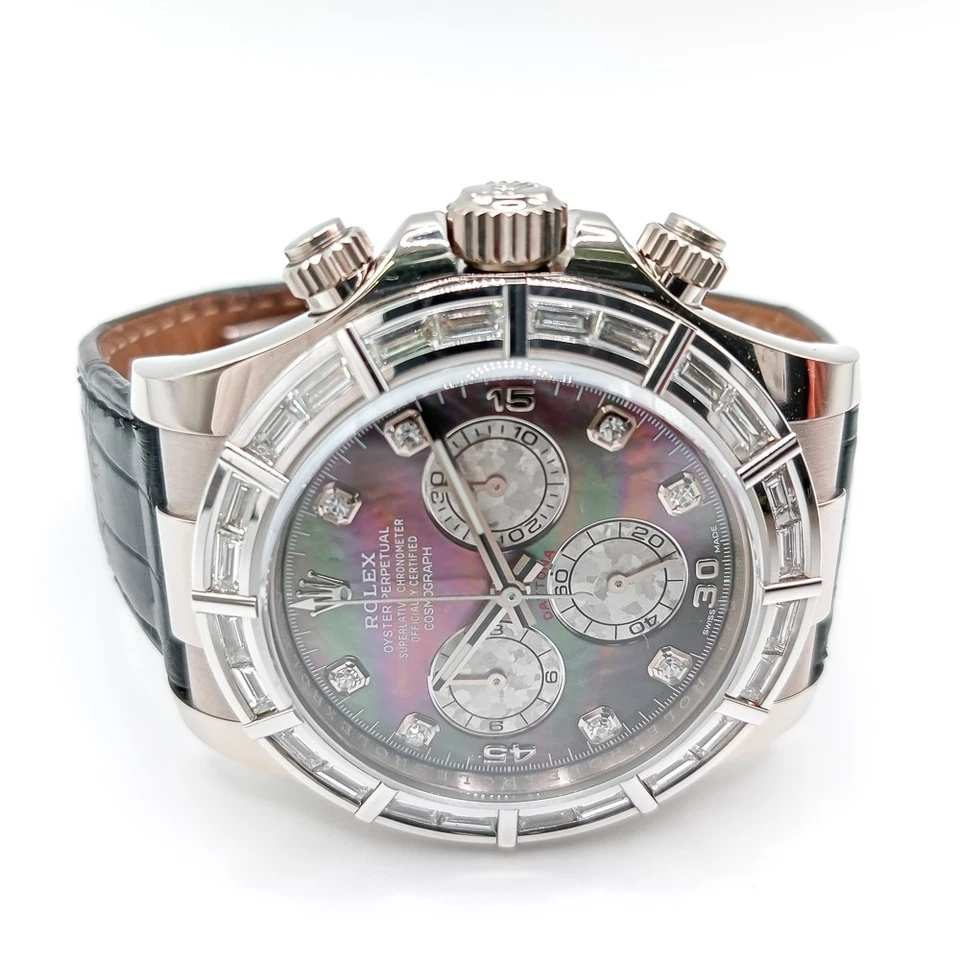 Rolex Cosmograph Daytona, 116589BR, 40mm, White Gold, Black Mother of Pearl D... - Image 3 of 4