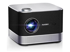 New AURZEN Boom 3 - 4K Supported Portable Smart Projector w/ WIFI and Bluetooth