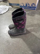 BOGS Waterproof Boots Youth 3 Classic Pegasus Multicolor Rubber 71848-009