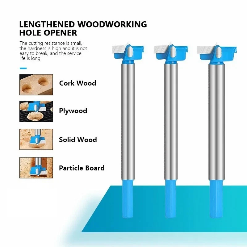 Forstnerbohrer 16 mm bis 35 mm Holzbohrer Astlochbohrer Kunstbohrer Lochöffner - Bild 2 von 4