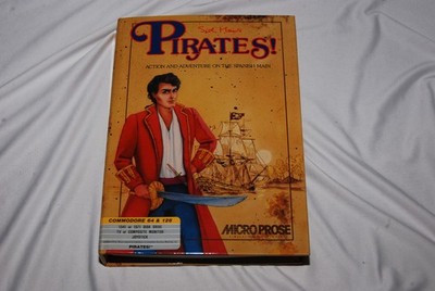 Sid Meier's PIRATES! MicroProse for Commodore 64 & 128 1987
