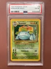 Pokémon TCG Venusaur Holo Rare Card 015/102 1999 Base Set PSA 6 EX Mint