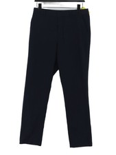 Uniqlo Women's Suit Trousers M Blue Polyester