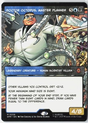 Doctor Octopus, Master Planner (Borderless) M Marvel's Spider-Man 228 NM