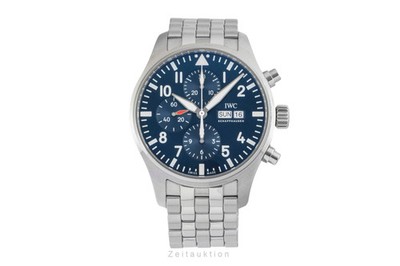 IWC Pilot Chronograph Le Petit Prince Automatik Stahl Ref IW377717 Box & Papiere