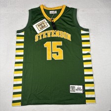 Jalen Brunson Headgear Classics #15 Stevenson H.S. Basketball Jersey Men's XL
